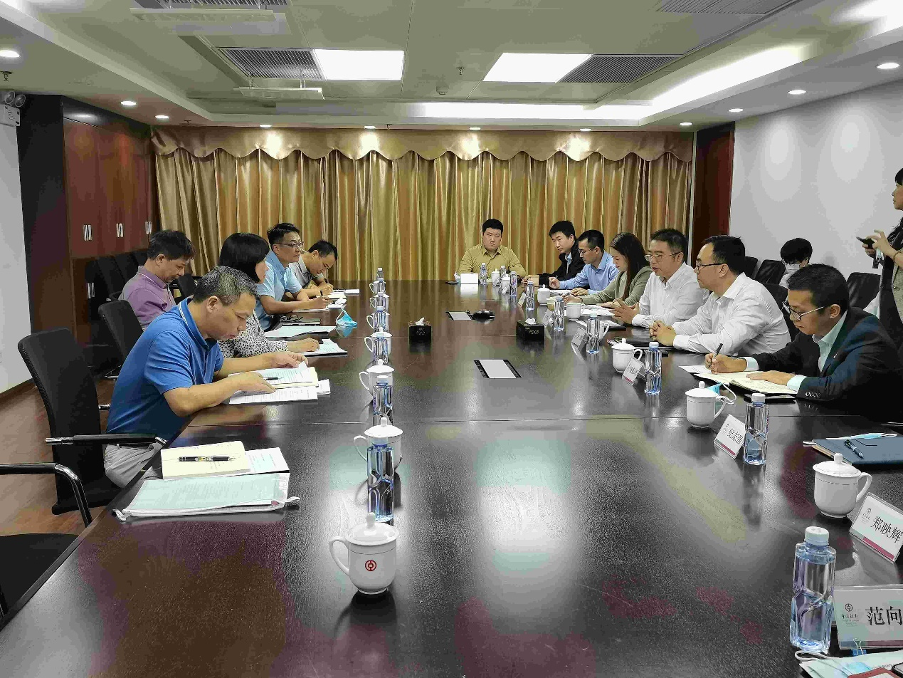 2022年11月4日 校领导带队赴中国银行开展银校合作交流座谈